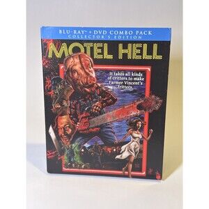 Motel Hell - Scream Factory Blu-Ray/DVD OOP Slipcover Collector's Edition